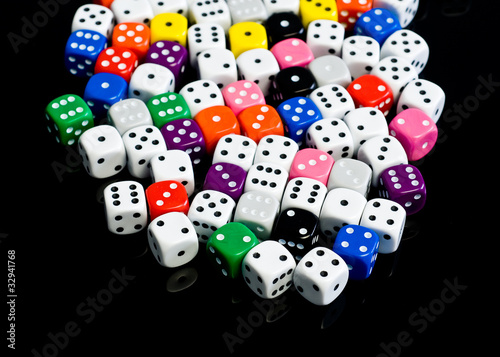 Photo: lots of dice lots of dice