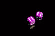 purple dice