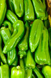 Fresh green chili pepper (Capsicum) in a market Fresh green chili pepper (Capsicum) in a market