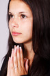 woman praying