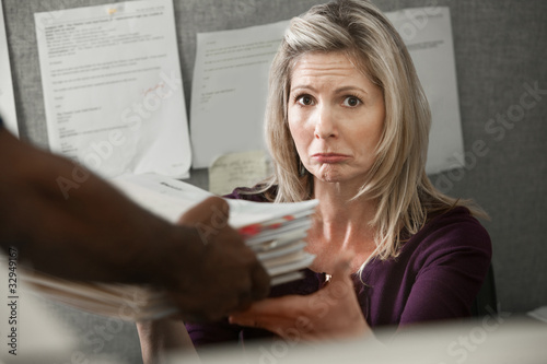 Foto: Unhappy Worker Unhappy Worker