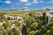 Panoramic view of Ronda, Andalusia, Spain