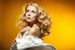 Portrait of beautiful blond woman