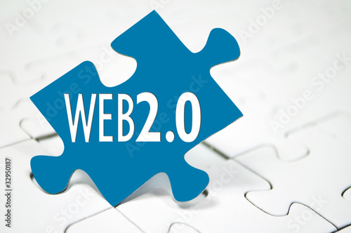 Photo: Puzzleteil mit Web 2.0 Puzzleteil mit Web 2.0