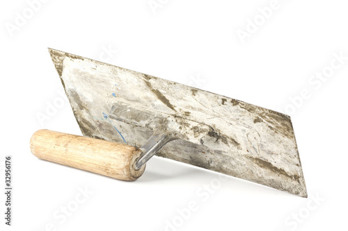 Photo: Old dirty trowel Old dirty trowel