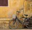 Bicycle and old house in Hoi an, Vietnam Bicycle and old house in Hoi an, Vietnam