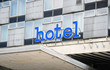 Hotelfassade Urlaub