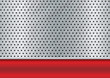 Brushed metal copyspace