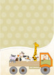birthday card with toys