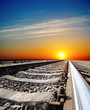 railroad to sunset railroad to sunset
