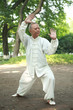 chinese do taichi outside