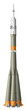 Vector hi-detailed space rocket