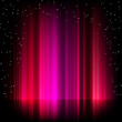 Purple aurora borealis background. EPS 8