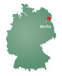 Berlin Deutschlandkarte