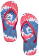 Tie Dye Flip Flop Sandals Tie Dye Flip Flop Sandals