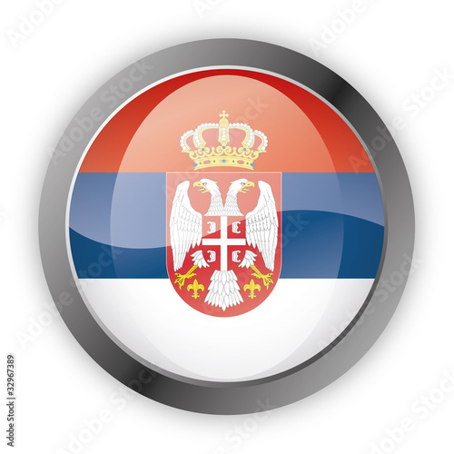 Vector: Button Europa - Serbien Serbia Srbija Button Europa - Serbien Serbia Srbija