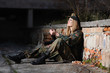Sexy Military Girl