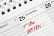 Termin Impfung