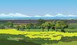 Countryside landscape