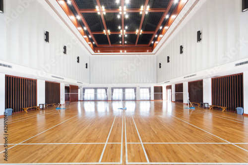Photo: Empty sports court Empty sports court
