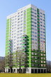Plattenbau-Hochhaus