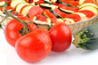 Tomates et courgettes