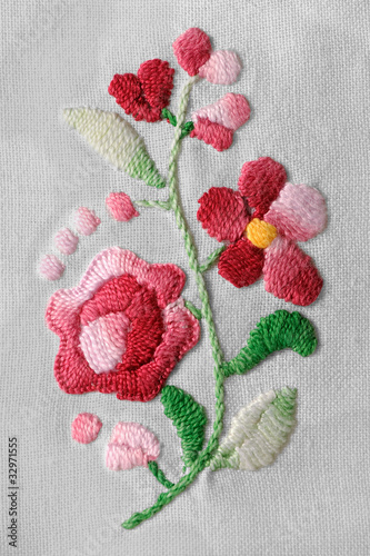 Photo: Old embroidery Old embroidery