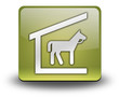 Yellow 3D Effect Icon "Stable"