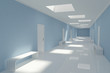 Photo en ligne au meilleur prix Modern long corridor