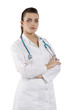 brunette doctor