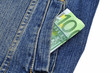 money in the pocket