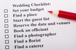 Wedding Checklist