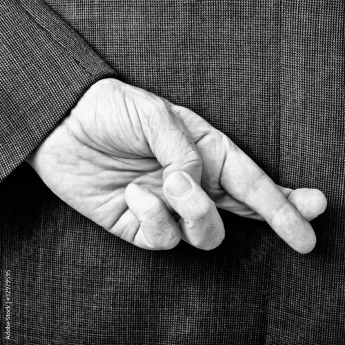 Photo: fingers crossed mono fingers crossed mono