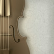 abstract grunge music background with violin
