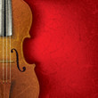 abstract grunge music background with violin