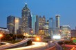 Image : Downtown Atlanta, Georgia Skyline at Twilight
