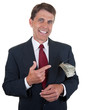 Businessman Making Money Businessman Making Money