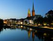 Lübeck bei Nacht