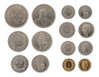 Swiss Coins Isolated on White