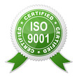 Illustration: Sello ISO 9001 CERTIFIED Sello ISO 9001 CERTIFIED
