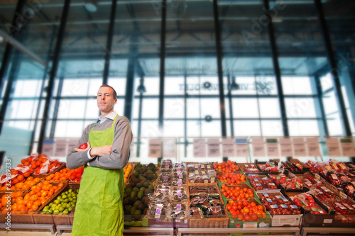 Photo: Grocery Store Owner Portrait Grocery Store Owner Portrait