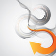 orange arrow business background orange arrow business background