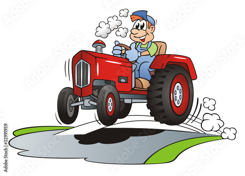 Illustration: High Speed Tractor High Speed Tractor