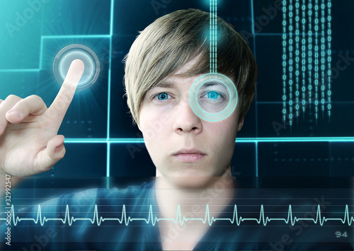 Photo: Futuristic Interface Futuristic Interface