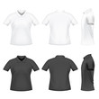 Vektor: Men's polo t-shirts Men's polo t-shirts