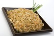 Pancit on a ceramic dish