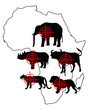 "Big Five" Fadenkreuz