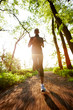 Junge Frau beim Joggen