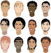 Men Faces 4