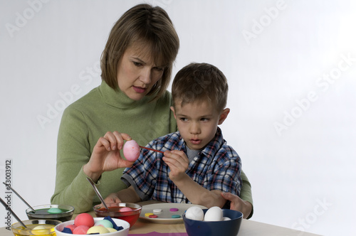 Photo: Easter Egg Painting Easter Egg Painting
